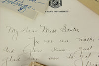 Antique Pre-1960 Handwritten Letters and Correspondence