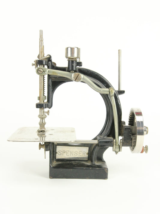 Antique Spenser Miniature Sewing Machine, Boston, Mass - Patented 1902