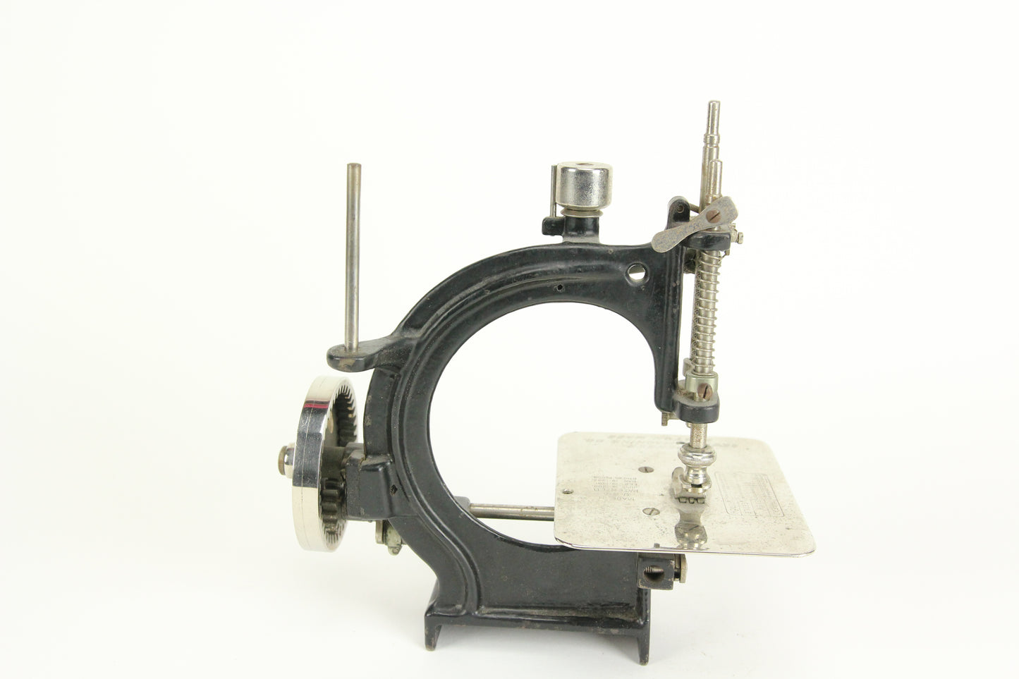Antique Spenser Miniature Sewing Machine, Boston, Mass - Patented 1902