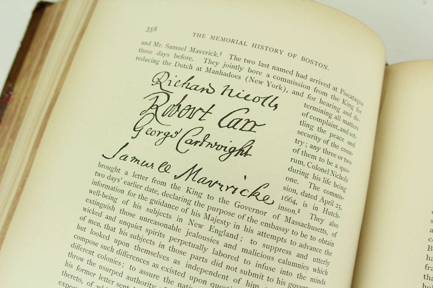 The Memorial History of Boston, Vol I: The Early and Colonial Periods, 1882