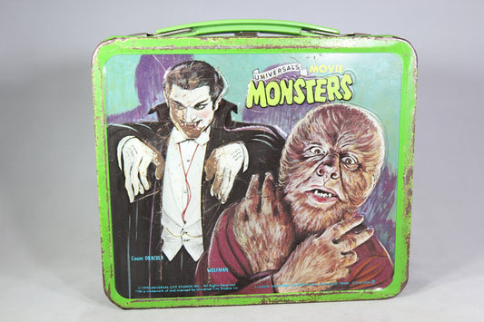 Universal Movie Monsters Aladdin Brand Metal Lunchbox, 1979