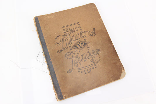 Antique Handwritten Recipe Cookbook Baking and Scrapbook, Circa 1890