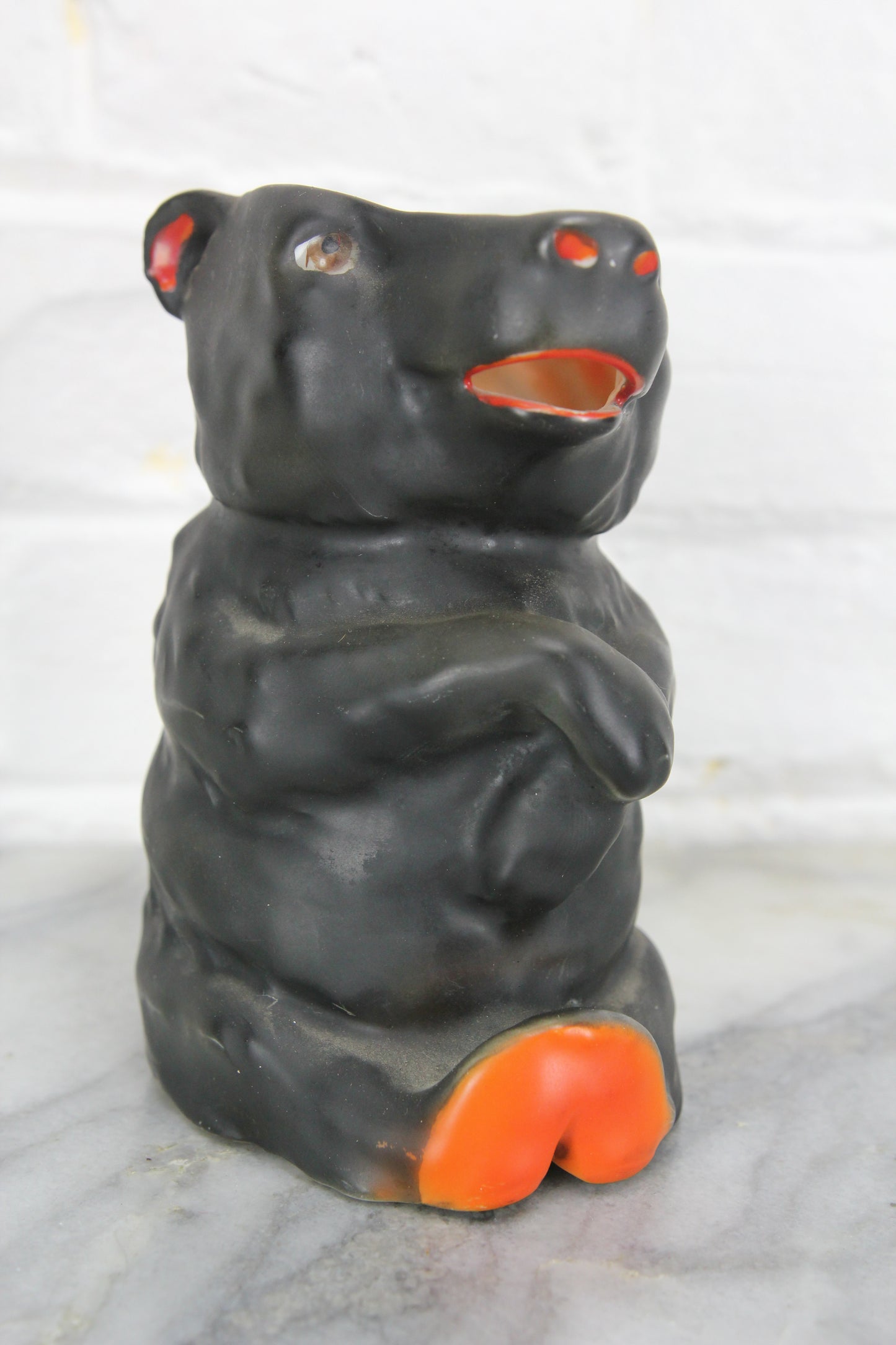 Royal Bayreuth Figural Black Bear Creamer