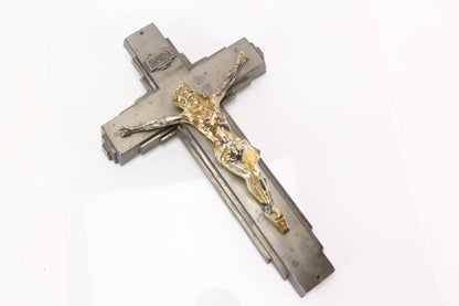 Burial Funeral Cross Crucifix for Alphonsine Tardif, Died October 8, 1947