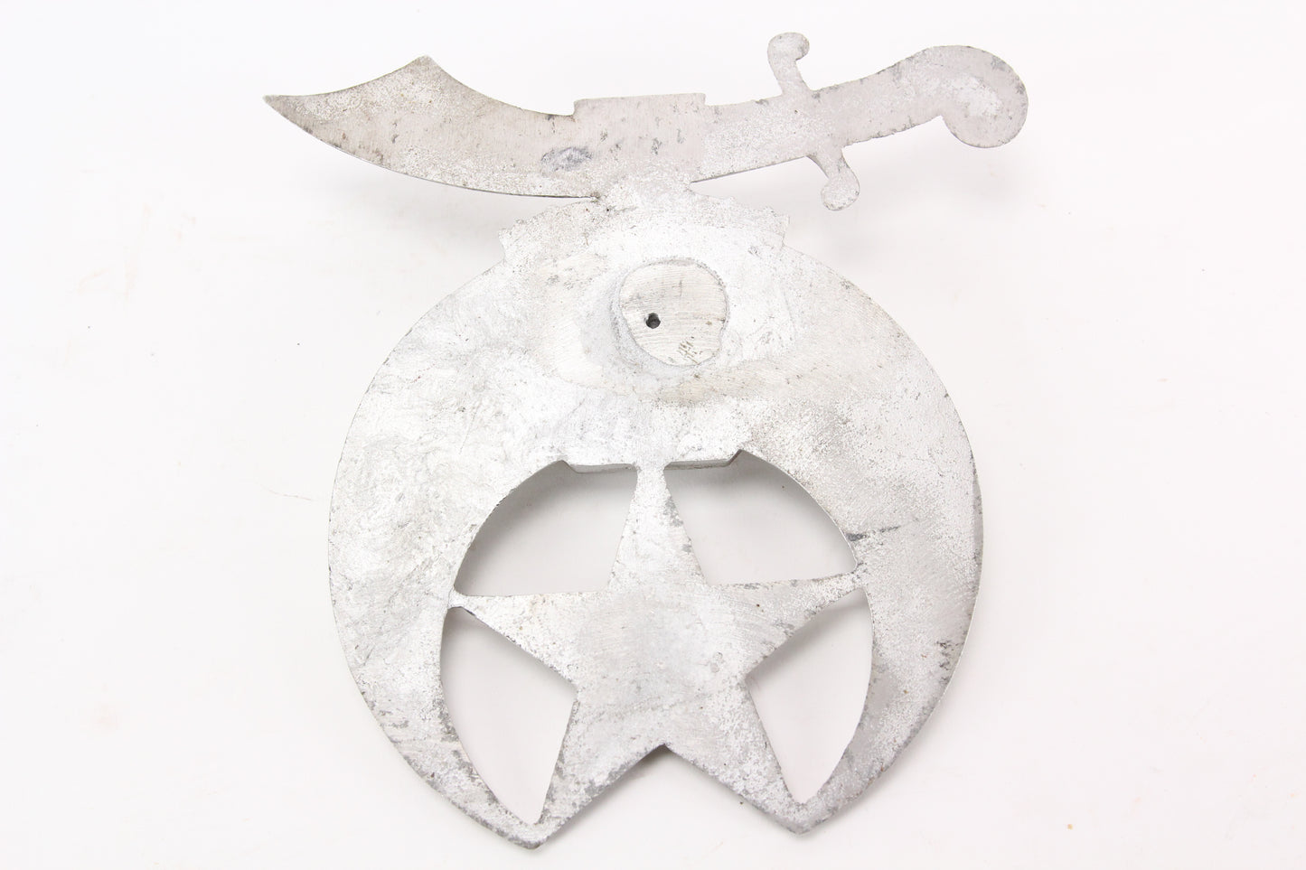 Solid Cast Aluminum Shriners Masonic Wall Hanger Plaque