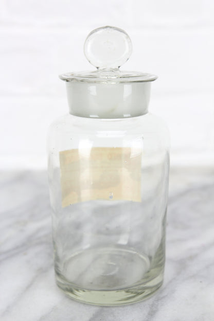 The Sanford Pharmacy Bed Bug Poison Glass Bottle