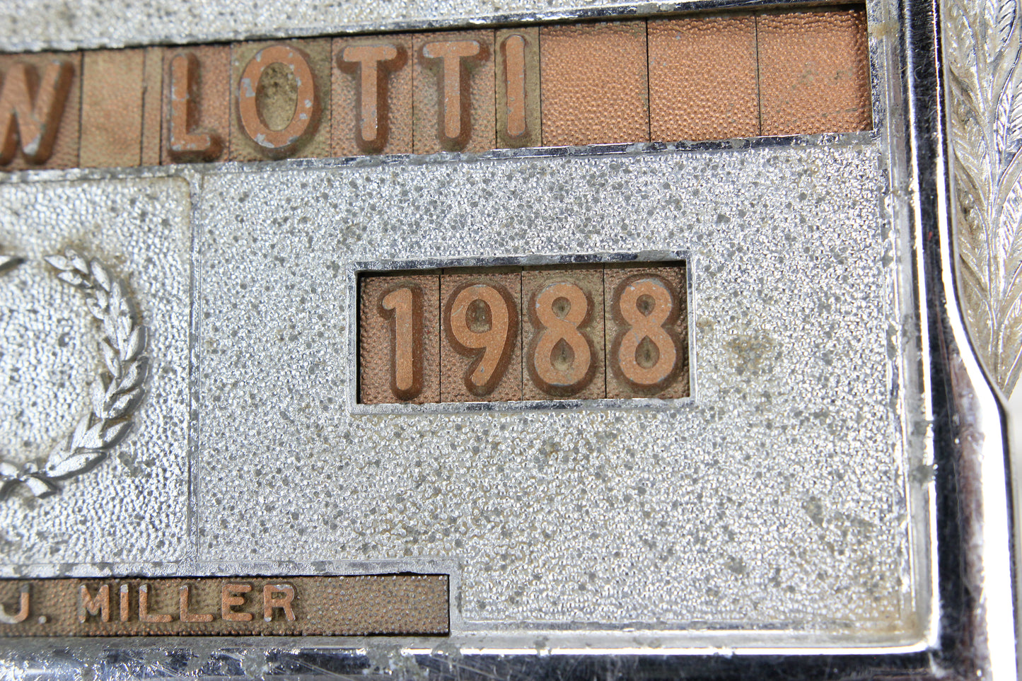 Ruby L. Lotti, 1907-1988, Funeral Temporary Grave Marker