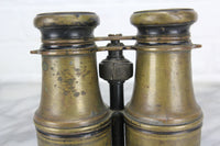 Brass Navy Binoculars by Balland Fabt, Paris France