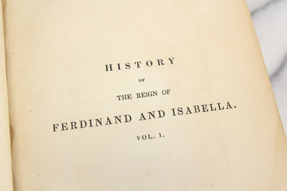 History of the Reign of Ferdinand and Isabella by William H. Prescott, Copyright 1837
