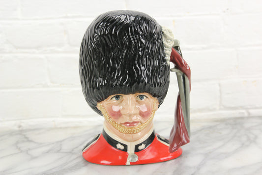 The Guardsman Royal Doulton Toby Character Jug D6755, Copyright 1986