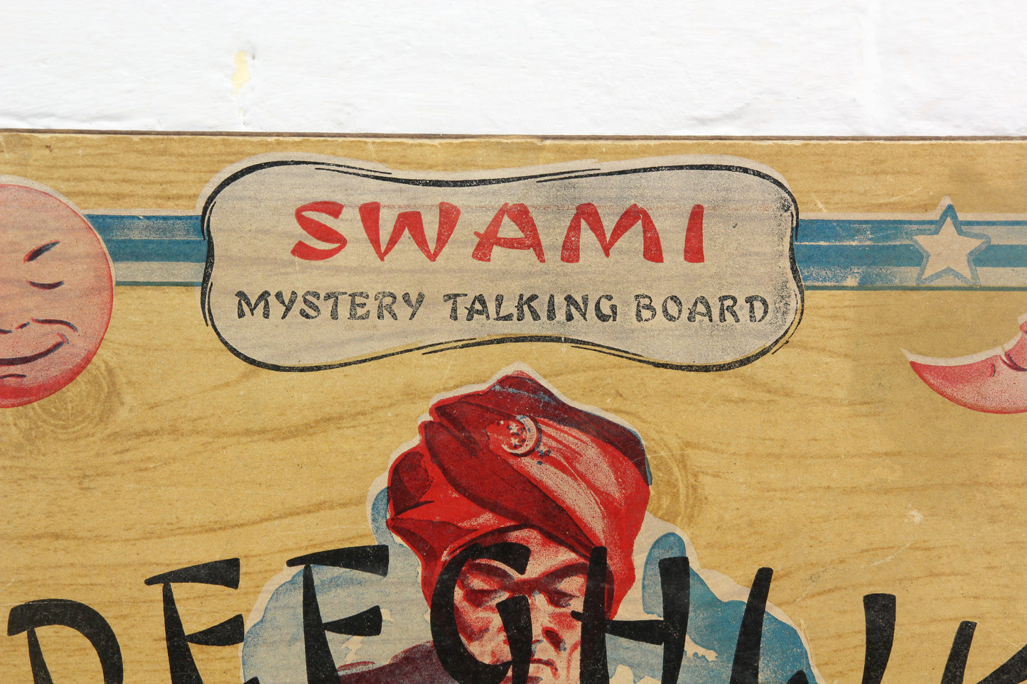 Swami Mystery Talking Board by National Novelties, Chicago, Illinois, Cicra 1940