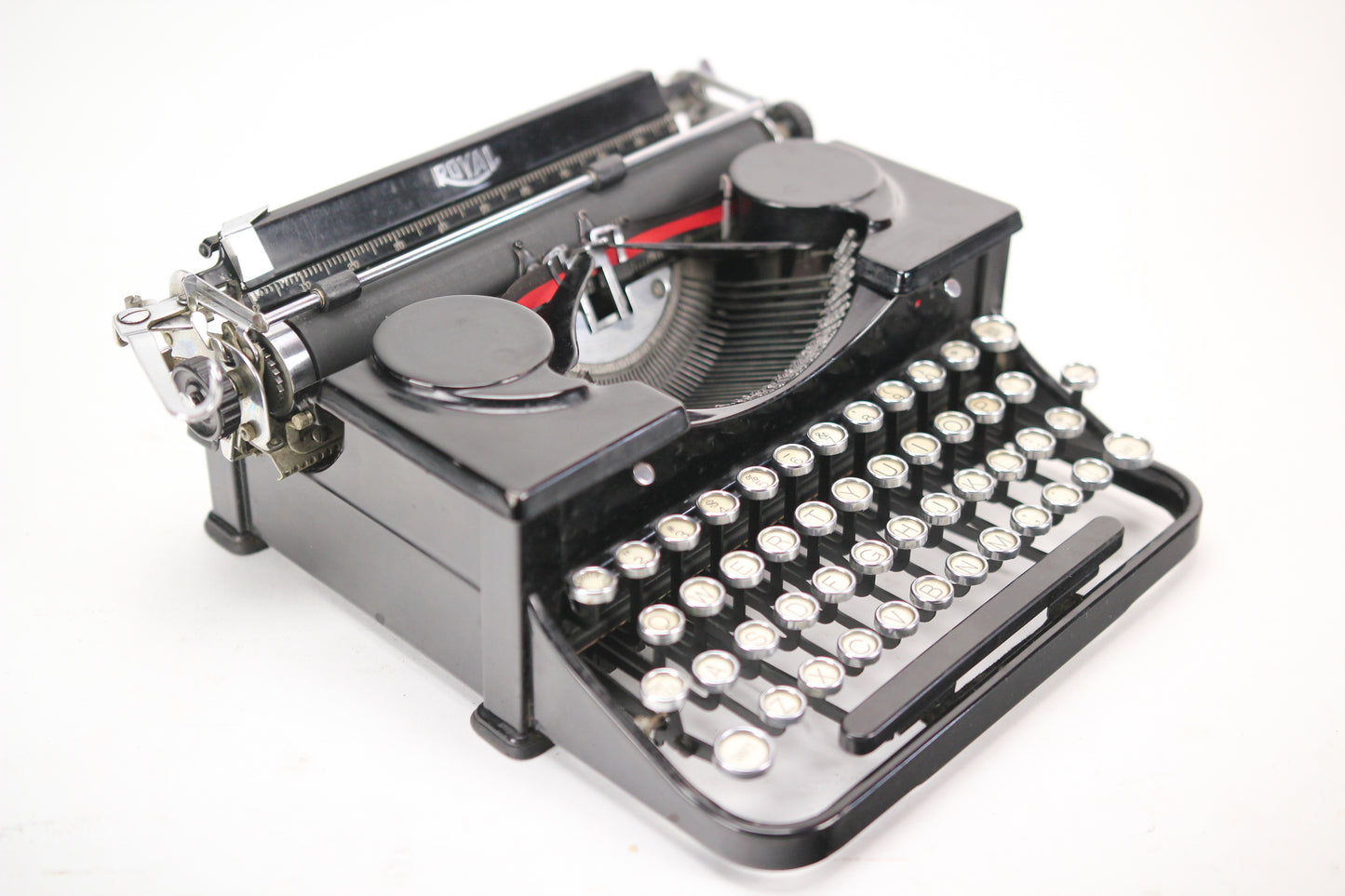 Royal Portable "A" Model Proto De Luxe Typewriter with Case, Made in USA, 1934