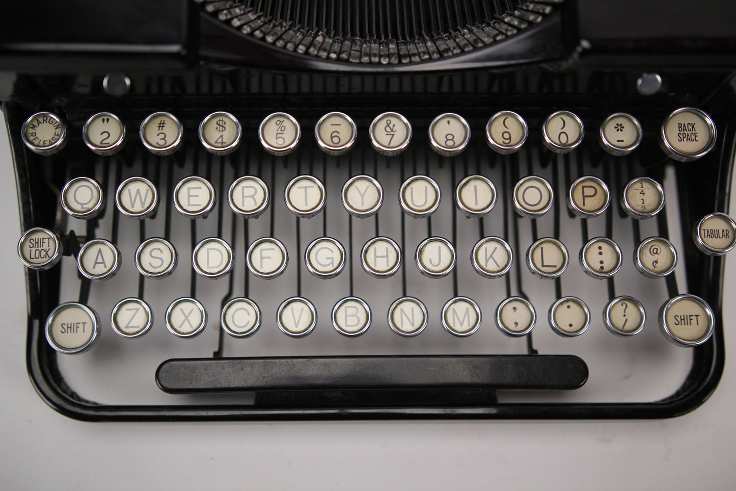 Royal Portable "A" Model Proto De Luxe Typewriter with Case, Made in USA, 1934