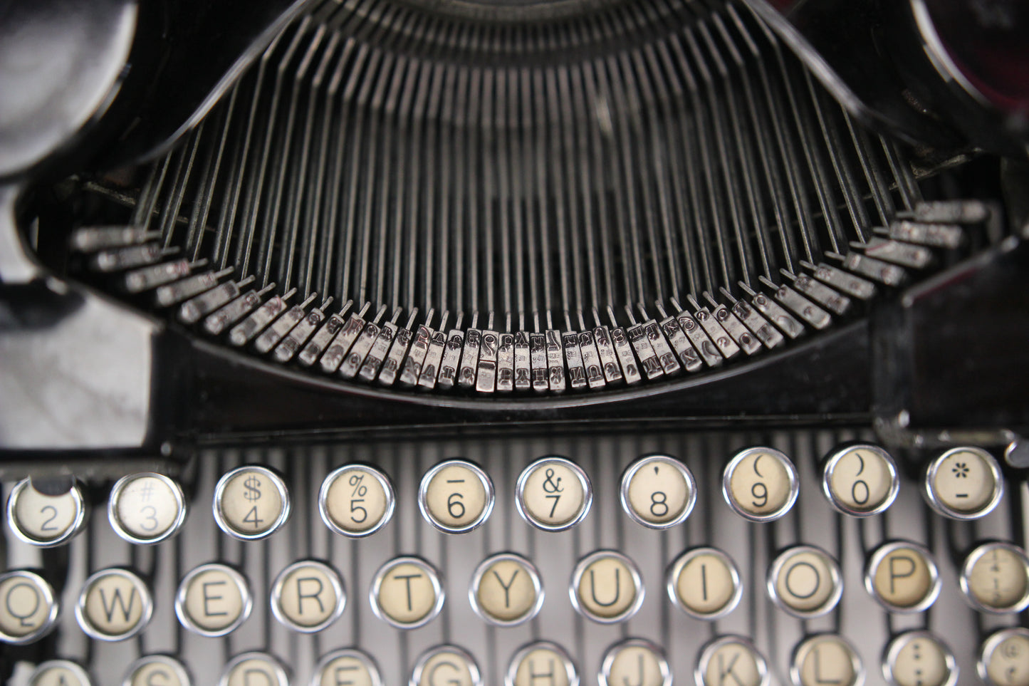 Royal Portable "A" Model Proto De Luxe Typewriter with Case, Made in USA, 1934