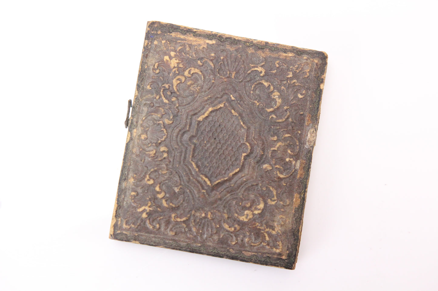 Ambrotype Photograph of a Regal Young Woman in a Split Union Case (1/9 Plate)