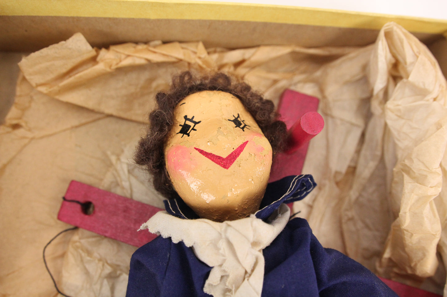 Hazelle's Marionettes No. 113 "Sailor" Marionette Puppet in Original Box, 12"