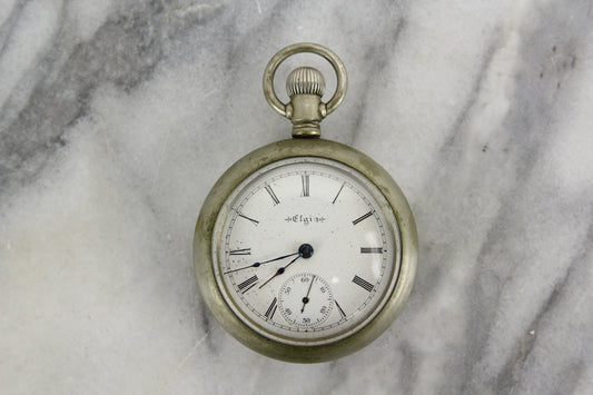 Elgin 7-Jewel 18s Railroad Pocket Watch, 1901