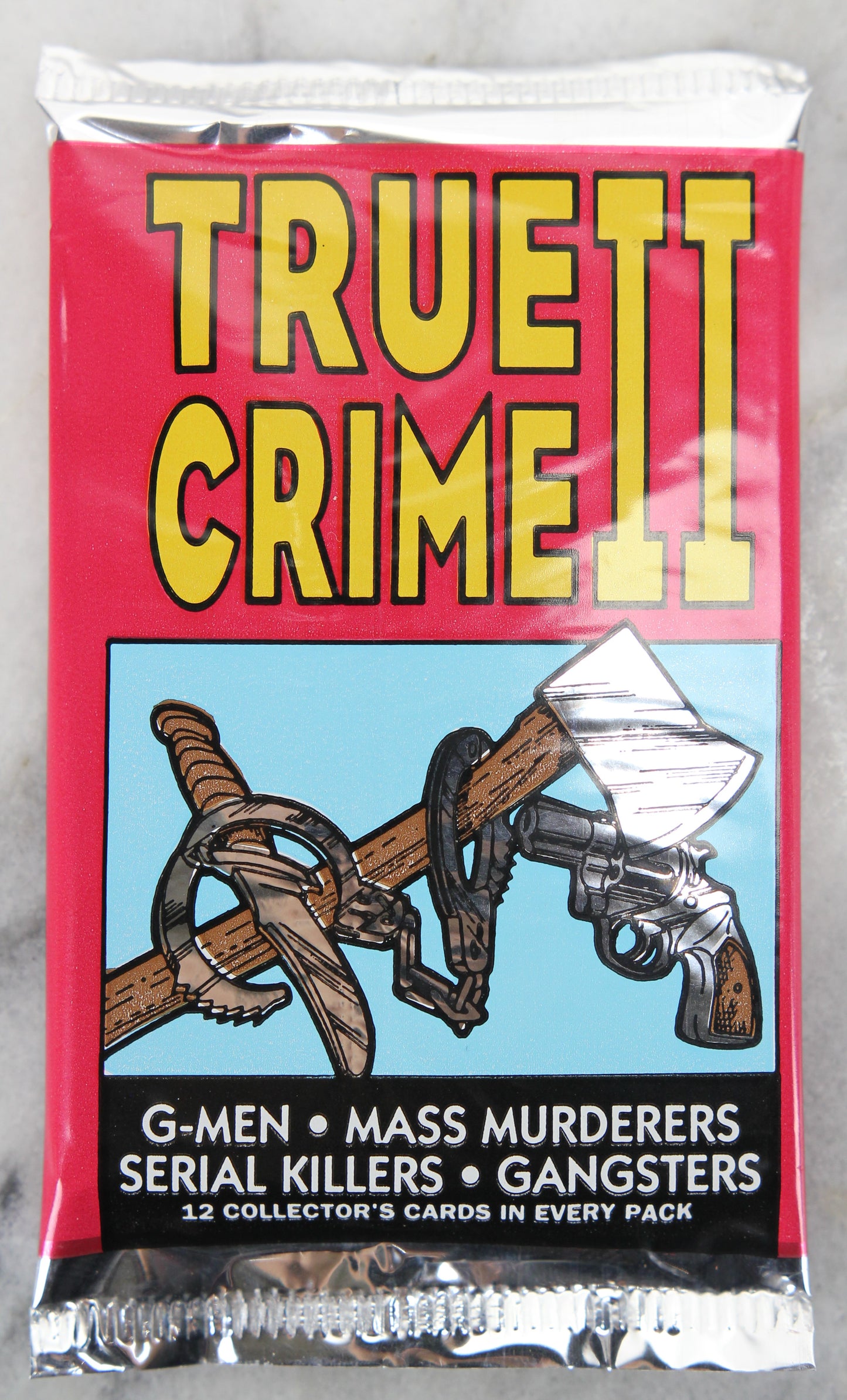 Eclipse True Crime II Collectible Trading Cards, One Pack, 1992