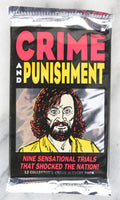 Eclipse Crime and Punishment True Crime Trading Cards, 1992 - Three (3) Packs