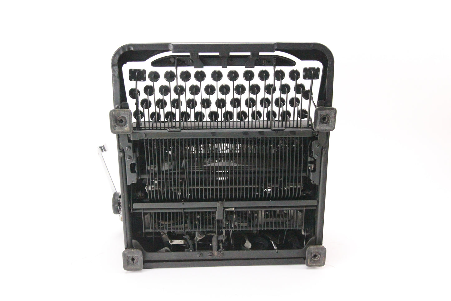 Royal Quiet De Luxe Portable Manual Typewriter with Case, Made in USA, 1947