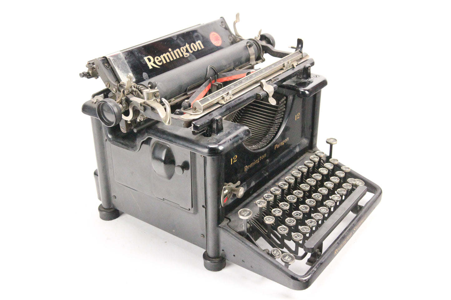 Remington Paragon Standard Model 12 Desktop Typewriter, Made in USA, c.1920s