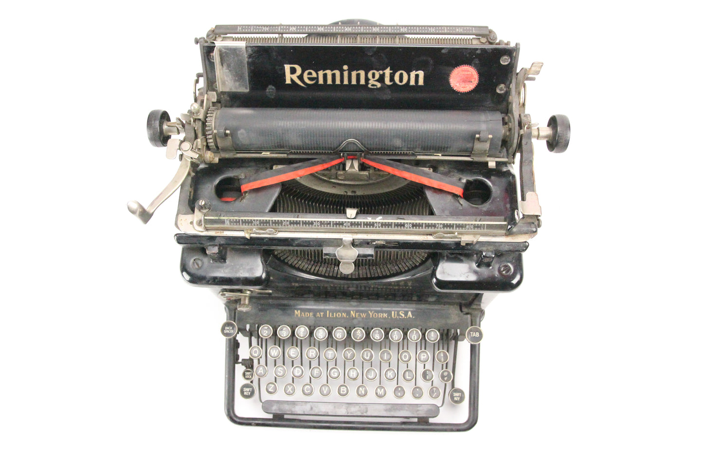 Remington Paragon Standard Model 12 Desktop Typewriter, Made in USA, c.1920s