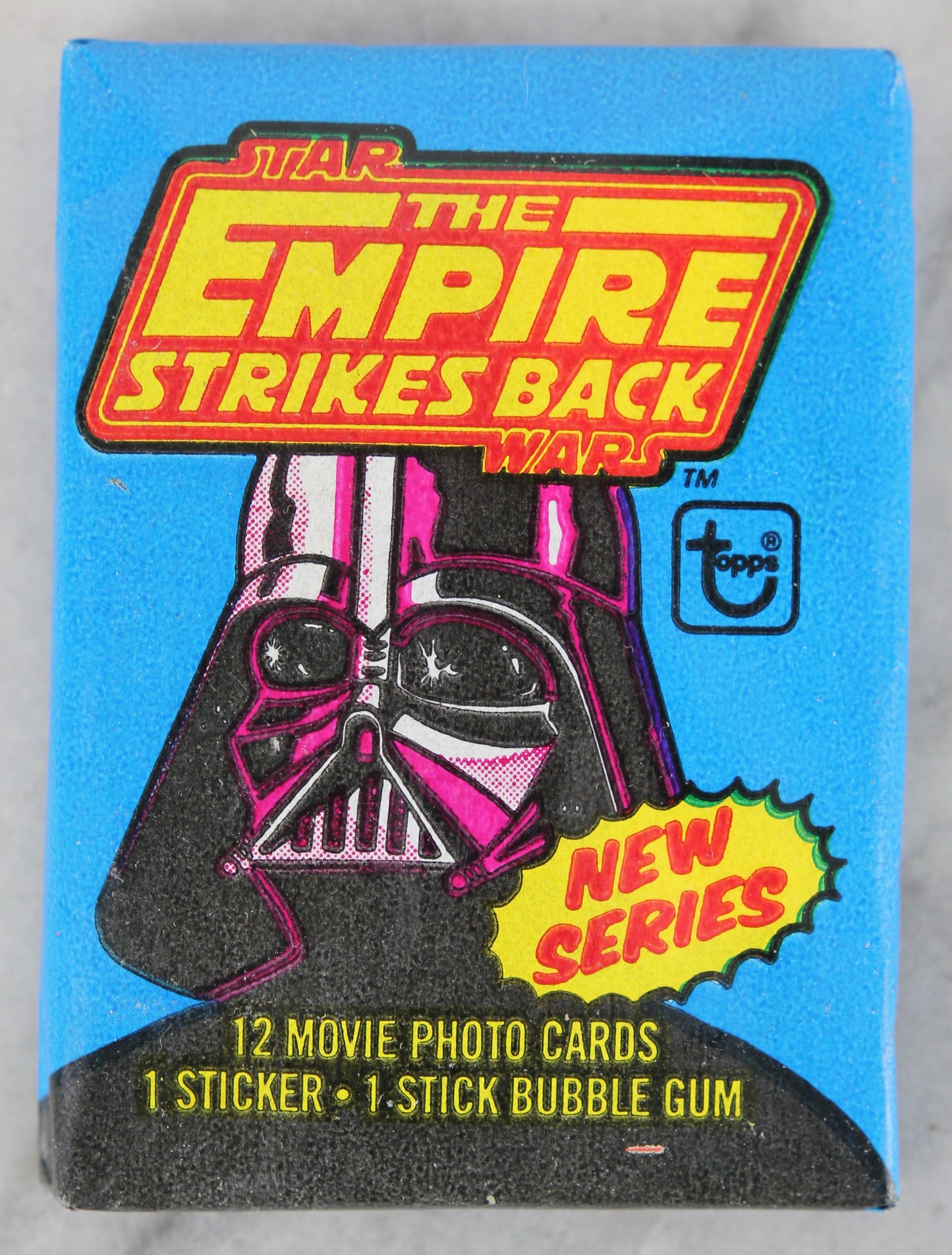 Topps Star Wars The Empire Strikes Back Series 2 Collectible Trading Cards, One Wax Pack, 1980
