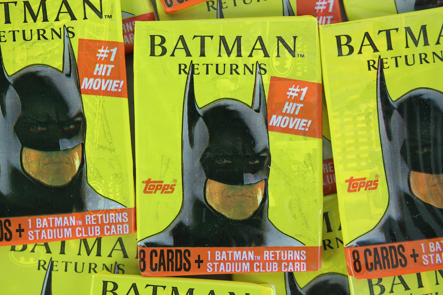 Topps Batman Returns Photo Cards Collectible Trading Cards, One Pack, 1991
