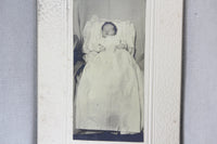 Postmortem Matted Photograph in Folder of a Deceased Baby