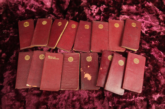 Sixteen Handwritten Journals by W.K. Goodrich Spanning from 1921 to 1935