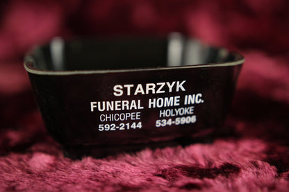 Starzyk Funeral Home Inc. Vintage Advertising Ashtray