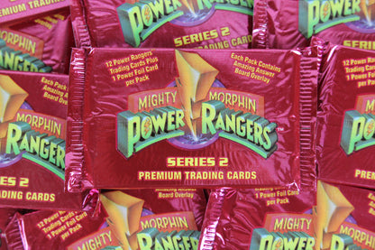 Mighty Morphin Power Rangers Collectible Trading Cards, Series 2, One Pack, 1994