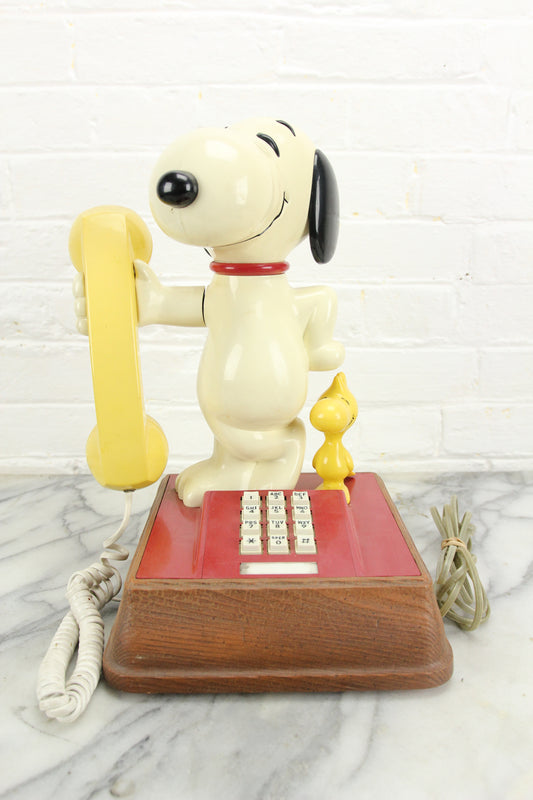 Peanuts "The Snoopy and Woodstock Phone," Touch-tone Telephone, 1976