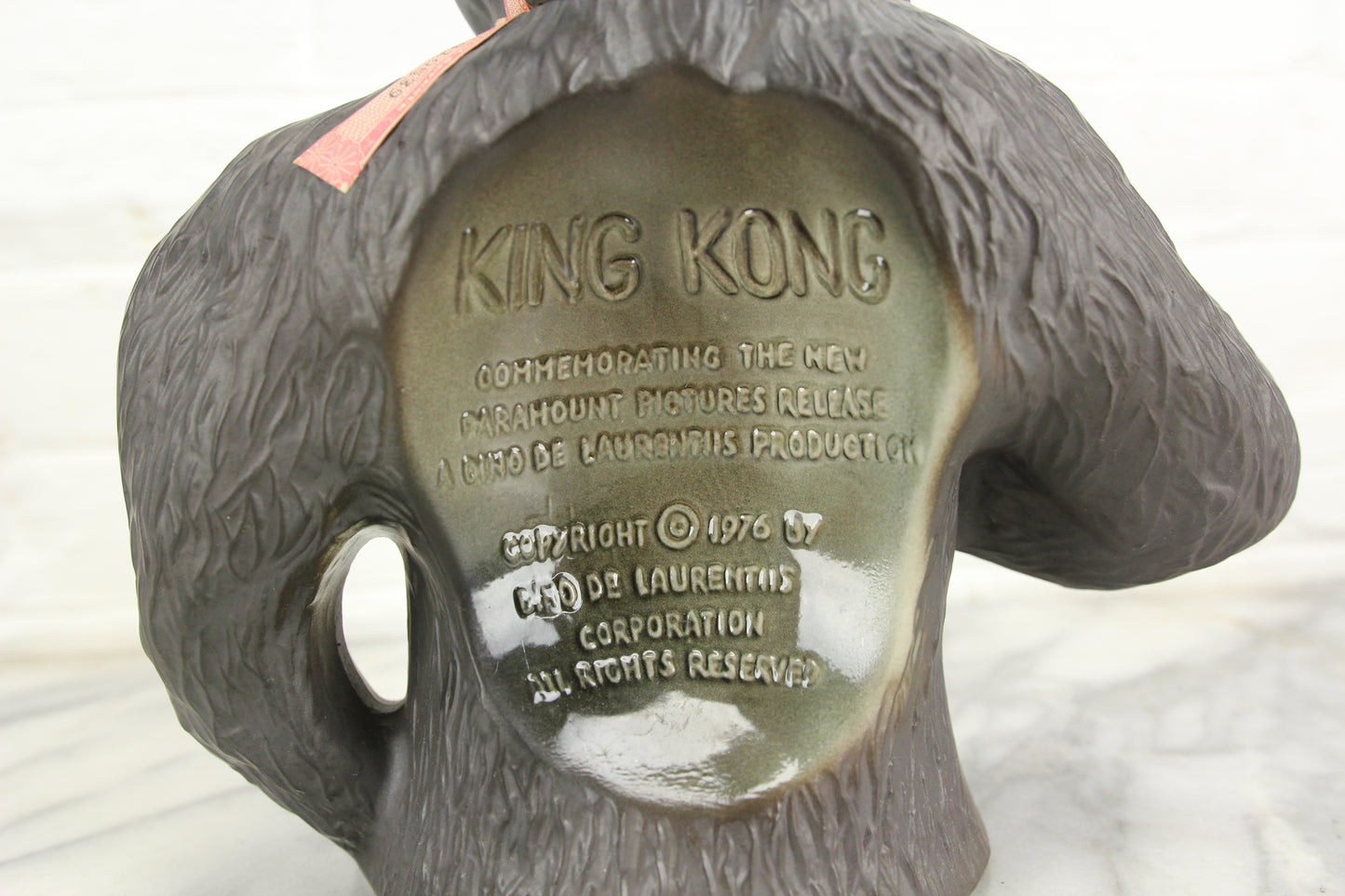 King Kong Jim Beam Whiskey Decanter, 1976