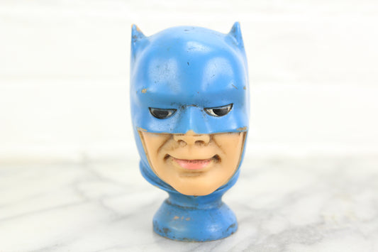 Vinyl Batman Puppet Head, Copyright 1966 by Ideal Toy Corporation