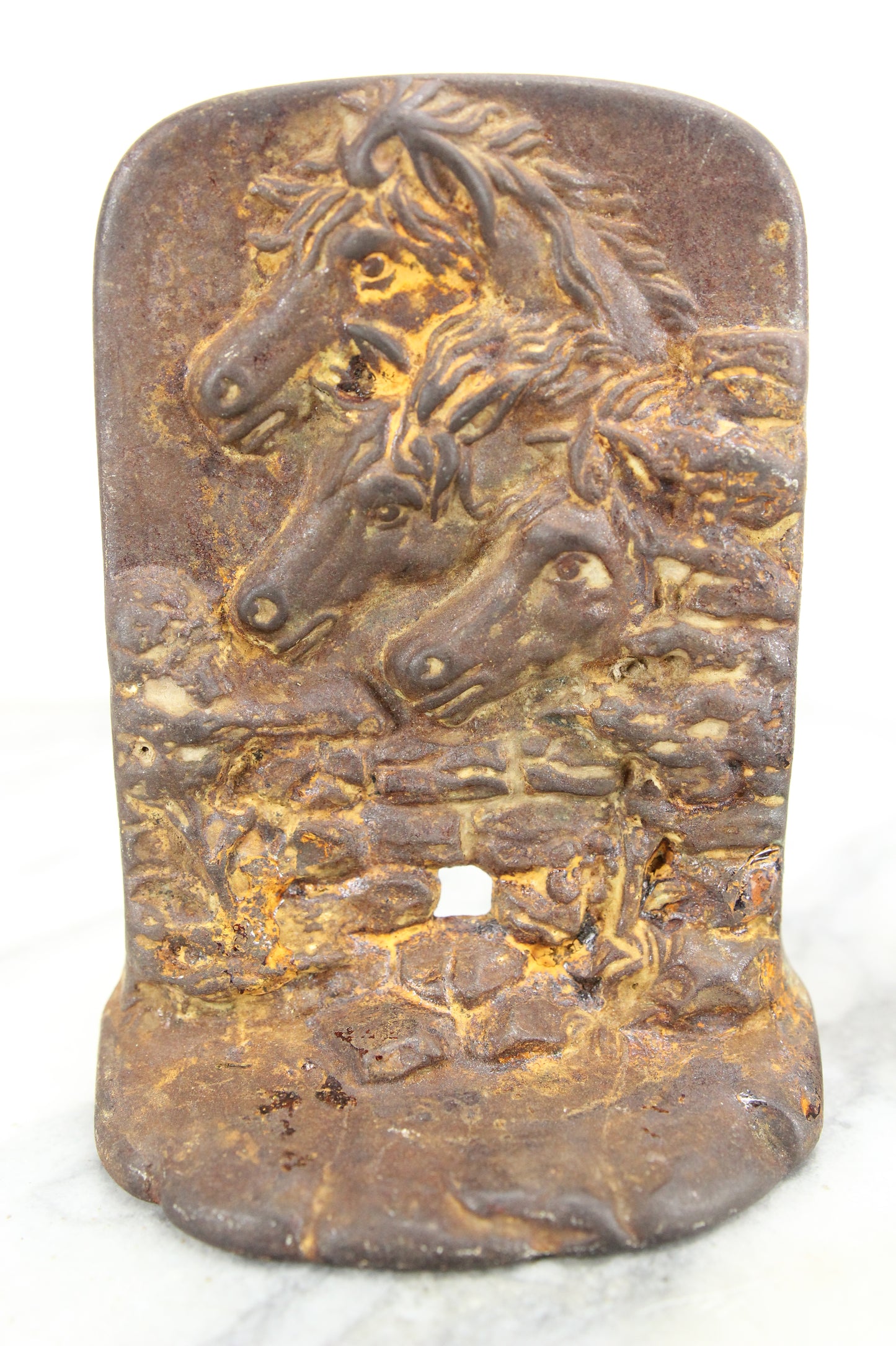 Pharaoh's Horses Cast Iron Bookends