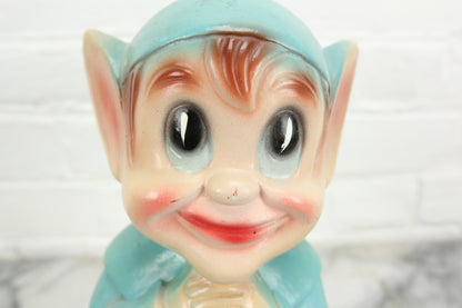 Painted Chalkware Elf Coin Bank, Made in Japan