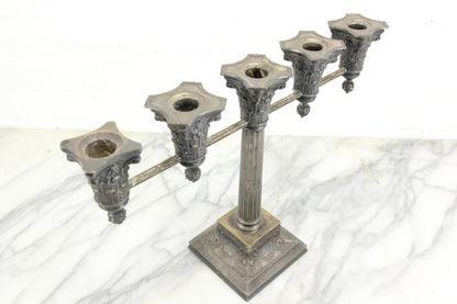 Five-Candle Silverplate Candelabra by Wilcox Silverplate Company