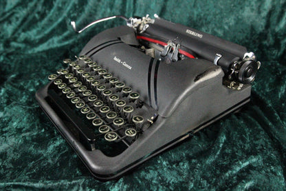 Smith Corona Sterling 4A Series Portable Manual Typewriter with Case, 1946