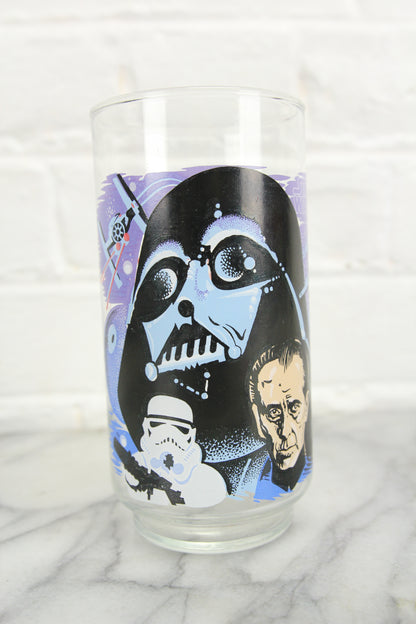 Star Wars 1977 Darth Vader Burger King Coca-Cola Glass Cup