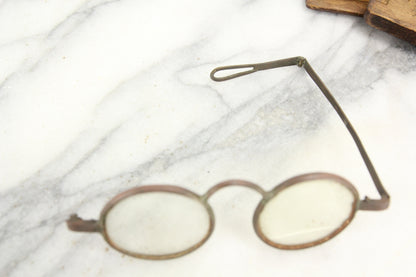 Antique Eyeglasses Captured by Crew of The Frigate Potomac at the Battle of Quallah Battoo, 1832