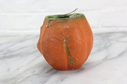 Papier-Mache Halloween Pumpkin Jack-O-Lantern #1