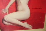 Original Marilyn Monroe Nude Pose Advertising Calendar, 1955