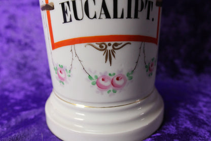 Hoj Eucalipto Antique French Apothecary Jar