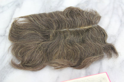 Antique Toupee with Two Boxes of Bambina Toupee Plaster