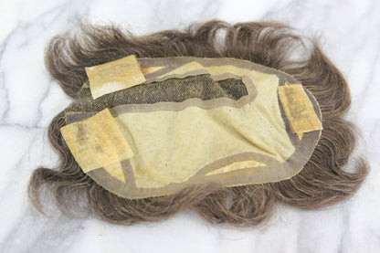 Antique Toupee with Two Boxes of Bambina Toupee Plaster