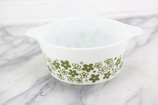 Pyrex 474-B 1-1/2 Quart Spring Blossom Casserole Dish