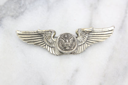Sterling Silver United States Air Force Enlisted Aircrew Wings Pin