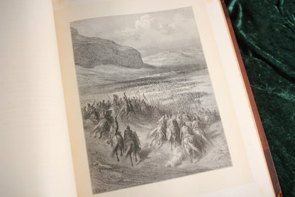 History of the Crusades by Michaud, Illustrated by Gustave Doré, 2 Volume Set, c. 1880