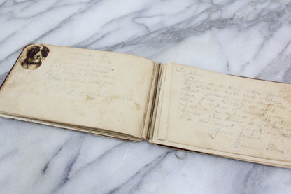 John's Autograph and Poetry Album Dating to the 1880s